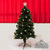 Arbol de Navidad 1,50mts con FIBRA OPTICA + LUCES LED PELOTITAS CALIDAS