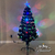 Arbol de Navidad 1,20mts Luminoso con Led y Fibra Optica RGB - comprar online