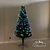 Arbol de Navidad 1,80mts Luminoso con Led y Fibra Optica RGB