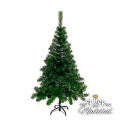 Arbol de Navidad Canadian Lujo Premium 1,80mt con Patas de Metal