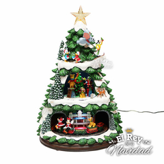 Exclusivo Arbol de Navidad con Musica Movimiento y Luz de Coleccion con Personajes Disney en internet