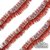 Boa Metalizada Tupida Roja 6cm - comprar online
