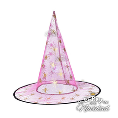 Sombrero de Bruja de Tul Estampado - comprar online