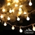 Guirnalda luces led Bolitas blanco calido MINI KERMESSE 3mts a PILAS - comprar online