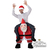 Disfraz Papa Noel "Carry Me" en Andas - El Rey de la Navidad