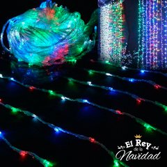 Cortina Efecto Cascada Led Multicolor 3 x 3mts - comprar online