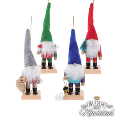 Set x 4 Cascanueces Gnomos navideños 11cm - comprar online