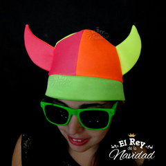 Sombrero Vikingo Fluo