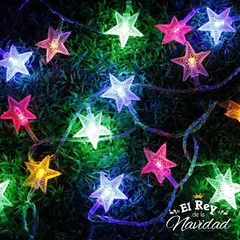 Guirnalda Estrellas Led Multicolor 5mts