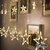 Cortina estrellas 3x80cm Blanco Calido - comprar online