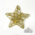 Set x 4 Estrellas de Alambre Colgantes 8cm Oro - comprar online