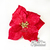 Flor Estrella Federal Roja 23cm