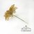 Pick Flor Estrella Federal Oro Glitter 20cm - comprar online