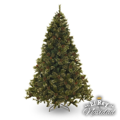 Arbol de Navidad Golden King 1,20mts LINEA PLATINUM