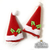 Set x 2 Mini Gorritos de Papa Noel con Hebilla