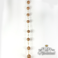 Guia de Pelotitas Glitter Cobre 1,80mts - comprar online