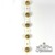 Guia de Pelotitas Glitter Oro 1,80mts - comprar online