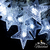 Guirnalda Estrellas Led Blancas frías Fijas 5mts a PILAS - El Rey de la Navidad