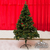 Arbol de Navidad con LUCES LED CALIDAS INCORPORADAS 1,20 Mts