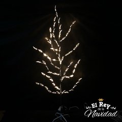 Arbol Luminoso Minimalista Hojitas Led Blanco Calido 1,40mts en internet