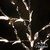 Arbol Luminoso Minimalista Hojitas Led Blanco Calido 1,40mts - El Rey de la Navidad