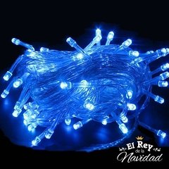 Guirnalda de 100 Luces Led 9mts aprox Azules