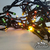 Luces Arroz Incandescentes Multicolores Cable Verde 4mts - comprar online