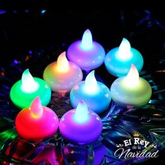 Set x 6 Velas Flotantes Multicolores en internet