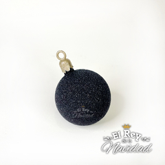 Globo Negro Glitter por Unidad - tienda online