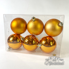 Set x 6 Globos Naranjas 6cm