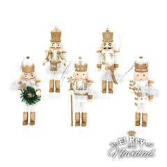 Set x 5 Cascanueces Colgantes linea GOLD 12,5cm - comprar online