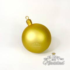 Globo Dorado por Unidad - El Rey de la Navidad