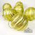 Set x 6 Globos Glitter Satinados Oro de 6cm en internet