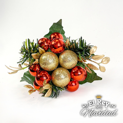 Pick frutos Bolitas navideñas - El Rey de la Navidad