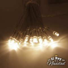 Guirnalda de Luces Cálidas 10 leds 1mts a PILA - comprar online