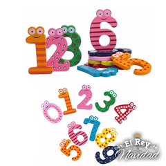 Numeros de Madera imantados Pack x 20u. - comprar online