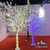 Arbol LED Flor del Cerezo Platinum Blanco Calido con Destellos Frios 2.10mts ESPECTACULAR! - tienda online