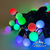 LED PLATINUM 7,5mts prolongables Bolitas RGB genera 16 colores. Guirnalda Profesional Apta Exterior - El Rey de la Navidad