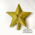 Puntal Estrella LUJO Glitter Oro 16cm en estuche