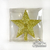 Puntal Estrella LUJO Glitter Oro 16cm en estuche - El Rey de la Navidad