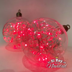 Globo Luminoso Rojo Nro 6 a pilas (incluidas) - comprar online