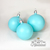Globo Celeste Tiffany Pastel Mate por Unidad
