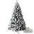 Arbol de Navidad Snow Queen 2.10mts -NEVADO- LINEA PLATINUM