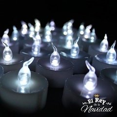 Velita Led Blanco Frio - El Rey de la Navidad