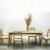 Combo mesa Vuelo 160/80 + 4 sillas Picore con hilo de papel - BLVD | Boulevard Furniture