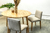Mesa Vuelo redonda 110 + 4 sillas Loggia - comprar online