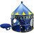 Carpa Castillo Casita Autoarmable Pelotero Principe Nene Azul