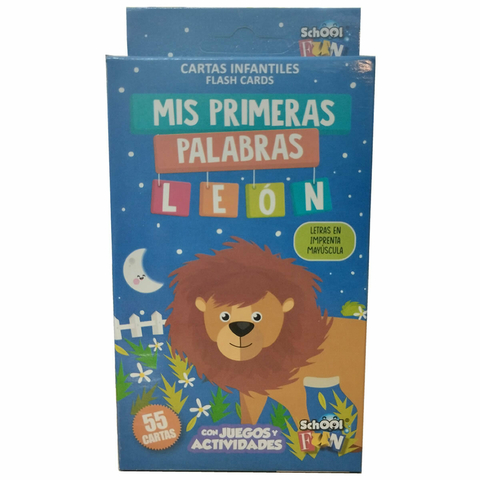 Juego Cartas Mis Primeras Palabras School Fun