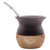 Mate Cerámico Base Madera Chaco Tienda Pepino