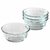 Compotera Redonda X4 300ml Pyrex Vidrio Bowl Tienda Pepino